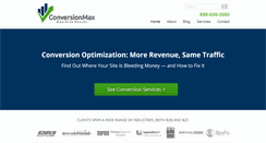 Desktop Screenshot of conversionmax.com