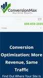 Mobile Screenshot of conversionmax.com